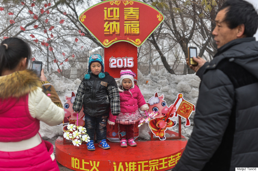 children stand